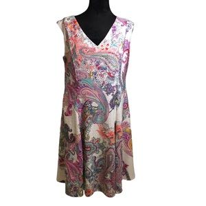 Sandra Darren Women's Sleeveless Fit & Flare Dress